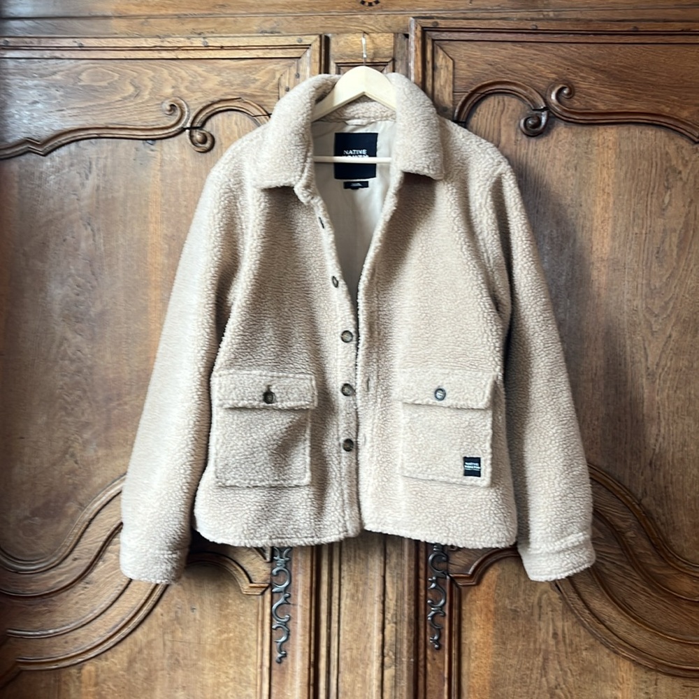 Urban Outfitters Fuzzy Coat - Picture 3 of 10
